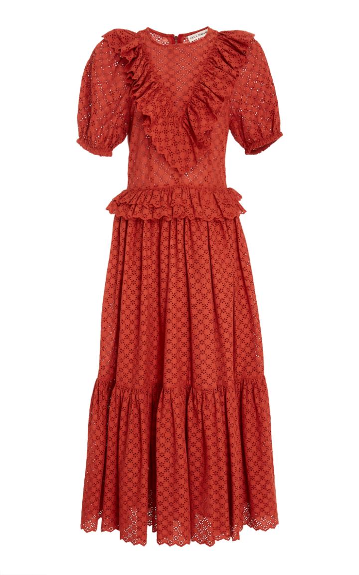Ulla Johnson Bettine Embroidered Dress