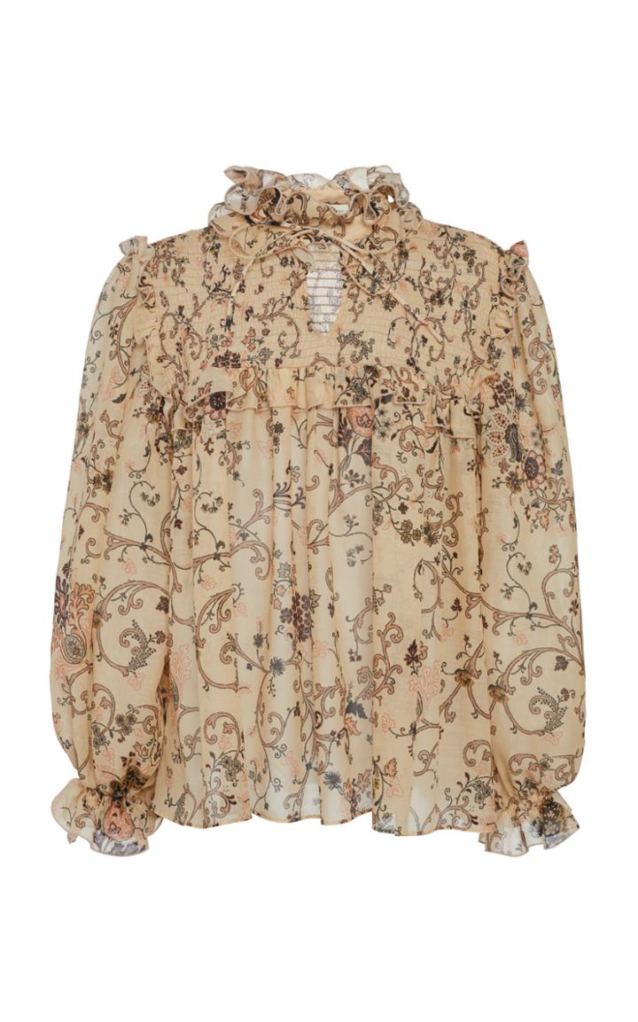 Etro Baluchi Printed Silk-blend Blouse