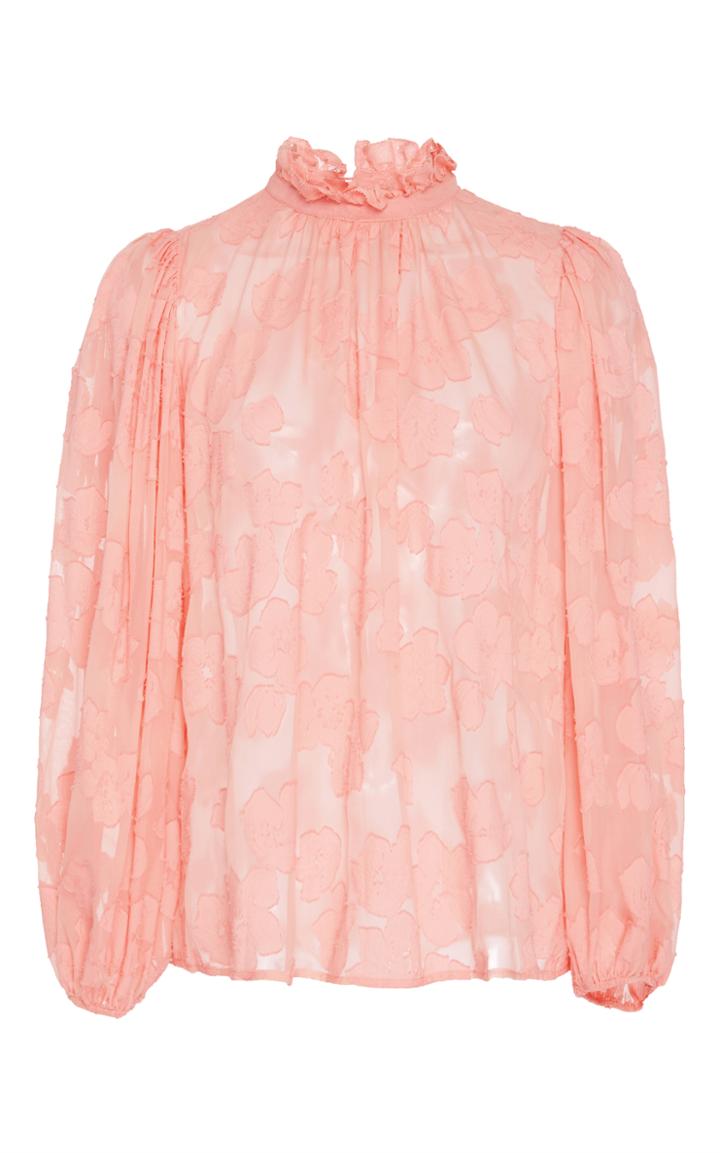 Ulla Johnson Sandrine Floral Jacquard Blouse