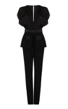 Moda Operandi Safiyaa Leigha Shimmer Charmouse Jumpsuit