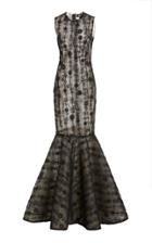 Moda Operandi J. Mendel Floral-embroidered Tulle Gown