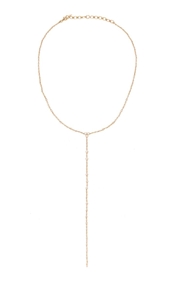 Shay 18k Rose Gold Diamond Necklace