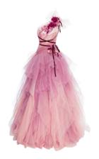 Marchesa Specialorder-ombre Tulle Gown-cz