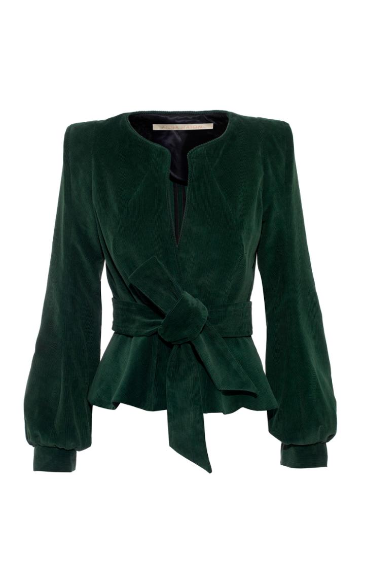 Anna Mason Babe Belted Short Jacket