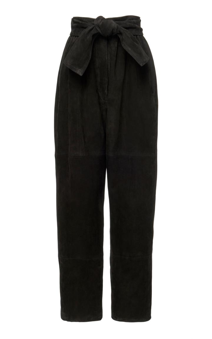 Zimmermann Espionage Suede Obi Pant