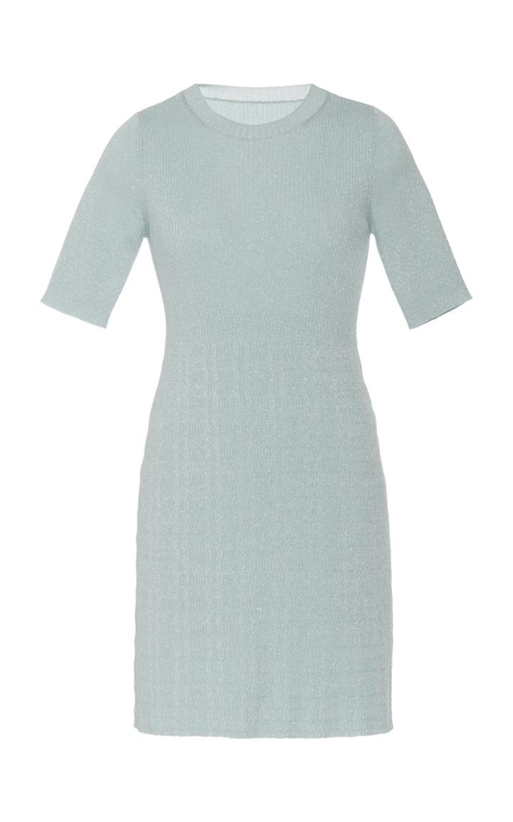 Moda Operandi Marc Jacobs Ribbed-knit Crewneck Mini Dress Size: S