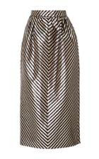 Monique Lhuillier Full Pleated Skirt