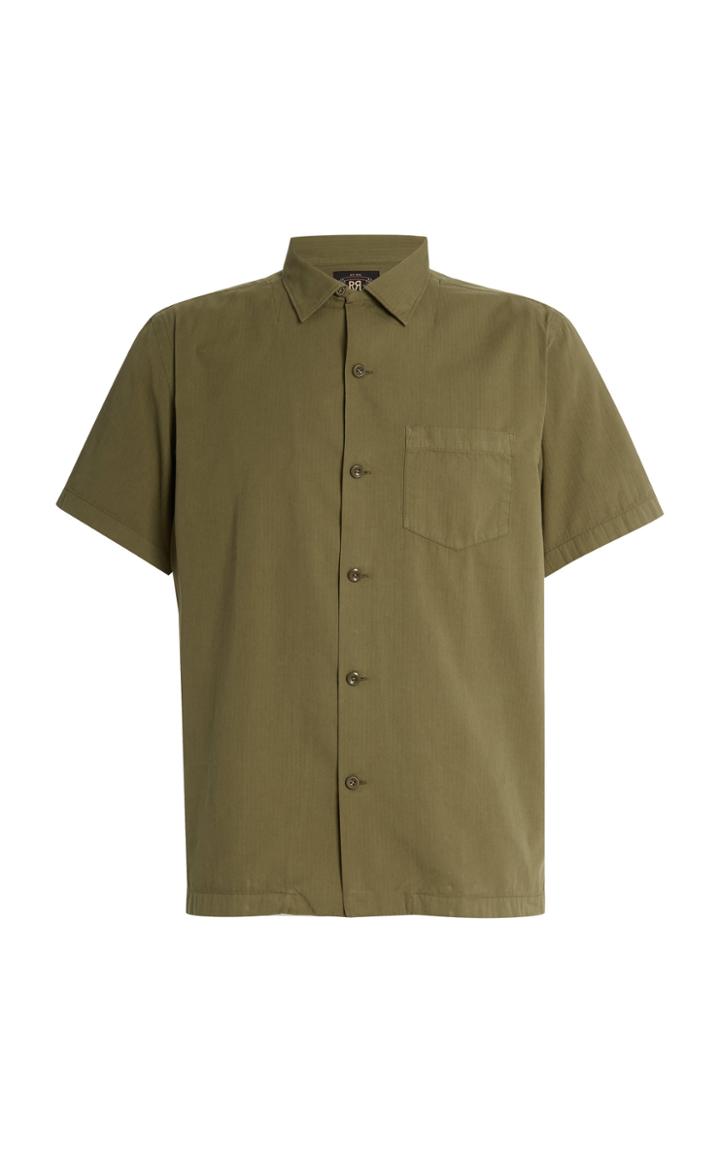 Rrl Aloha Camp Cotton Shirt