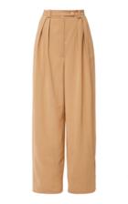 Moda Operandi Charlotte Pringels Lotus Front-pleated Trousers Size: 34