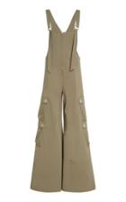 Jonathan Simkhai Heavy Twill Utility Wide Leg Overall
