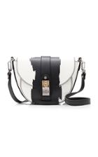 Proenza Schouler Ps11 Small Abstract Leather Saddle Bag