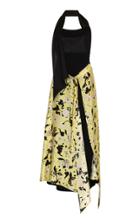 Ellery Komodo Floral Peplum Midi Dress