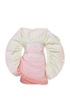 Moda Operandi Sandra Mansour Doux Murmures Degrad Moir Ruffled Mini Dress Size: 34