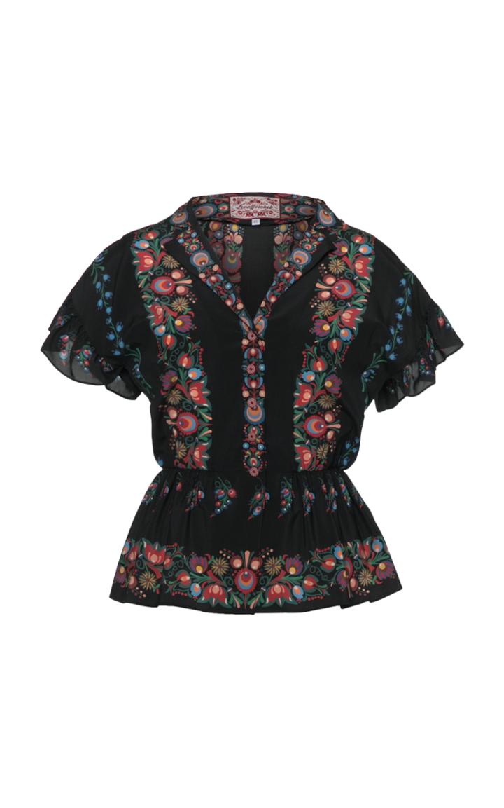 Lena Hoschek Tokaj Peplum Blouse