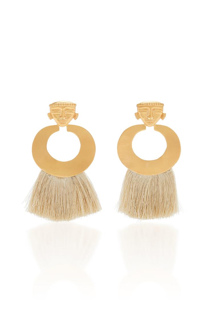 Pm X Cano X Jo La Foret Gold Earrings
