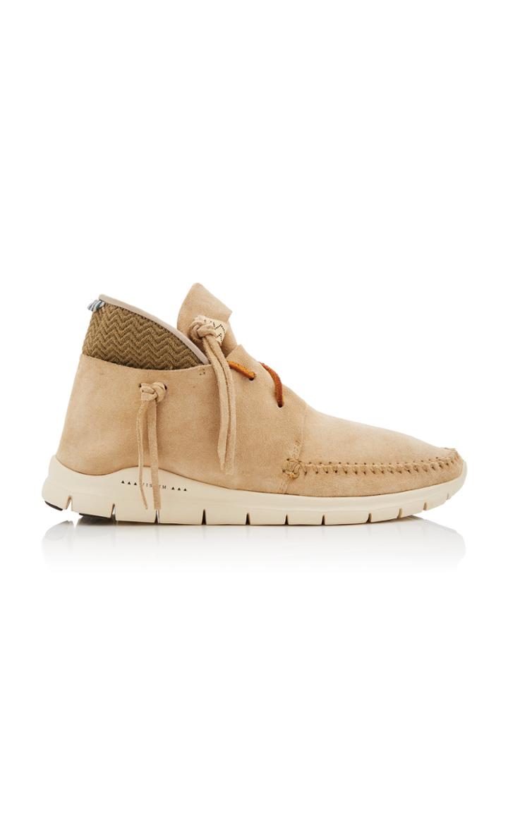 Visvim Ute Moc Trainer Hi-folk Suede Sneakers