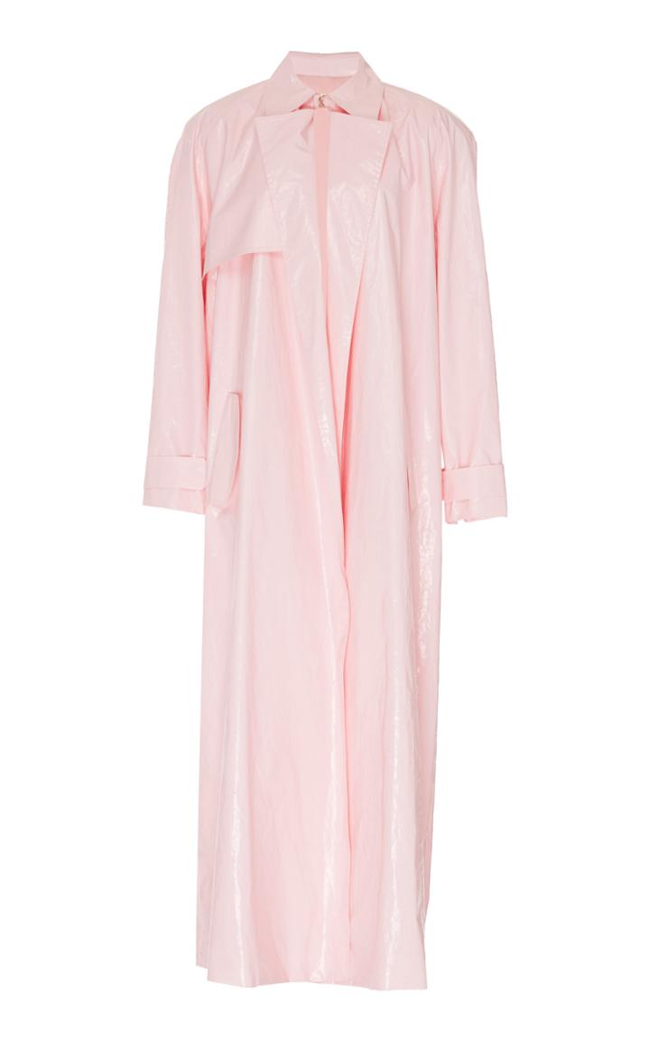 Emilia Wickstead Yves Cotton Trench Coat