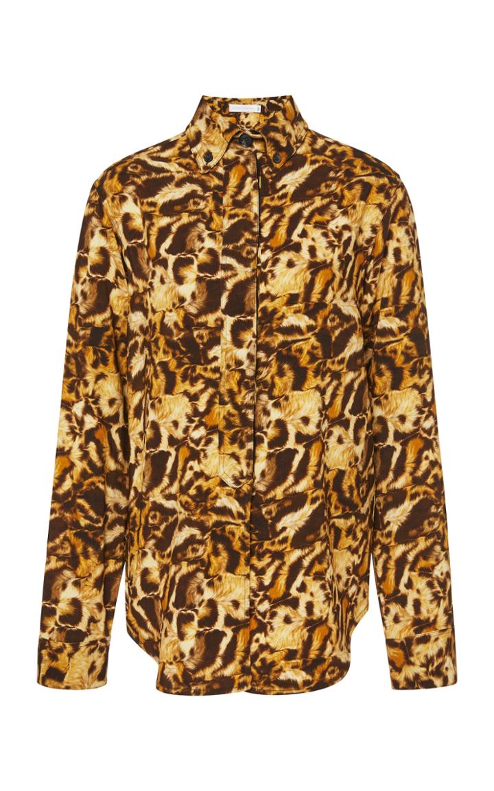 Victoria Beckham Printed Fitted Shirt