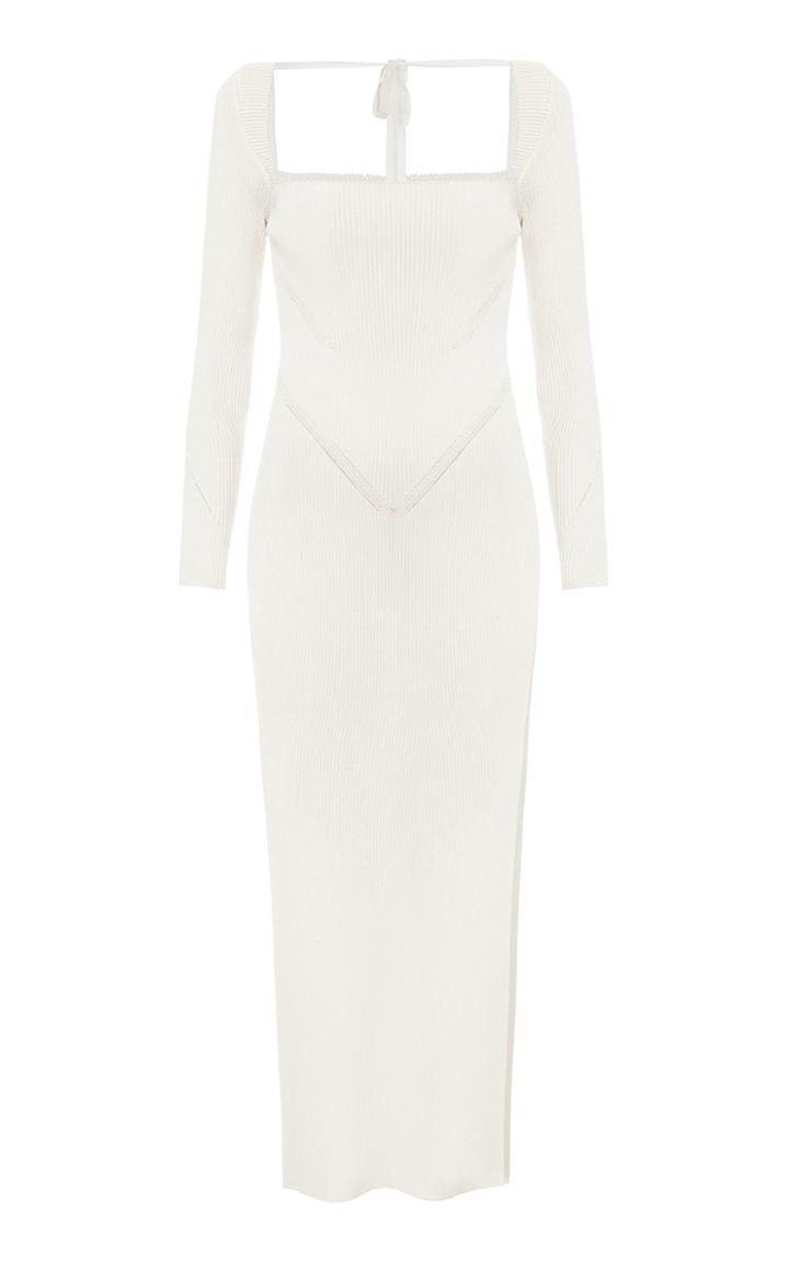Moda Operandi Anna October Maria Slit Knit Dress