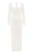 Moda Operandi Anna October Maria Slit Knit Dress