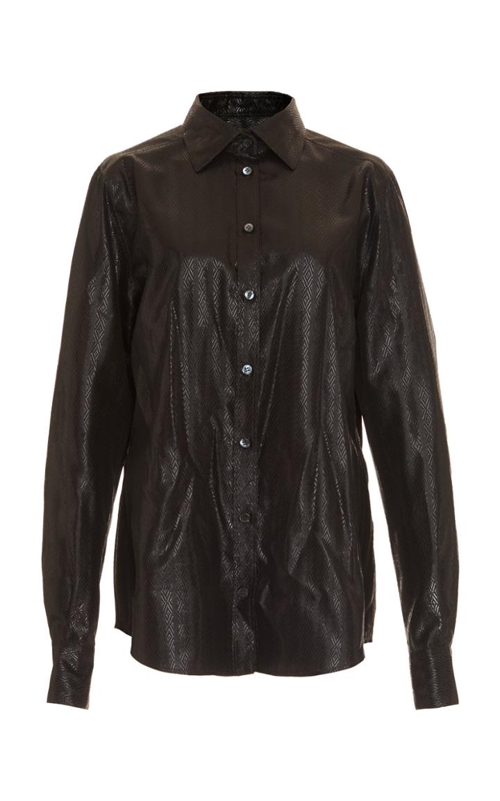 Dolce & Gabbana Button-up Jacquard Shirt