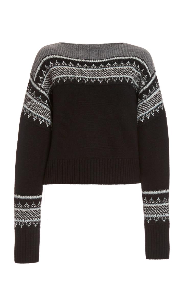 Moda Operandi Philosophy Di Lorenzo Serafini Virgin Wool Fair Isle Sweater