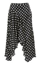 Caroline Constas Flounce Polka Dot Skirt