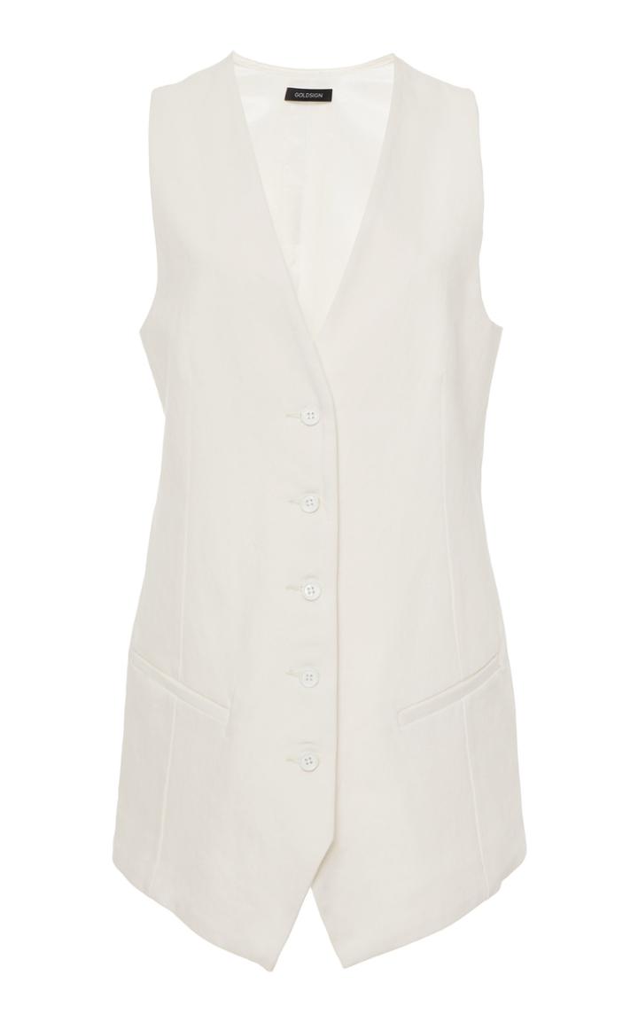 Moda Operandi Goldsign The Waistcoat Size: Xs