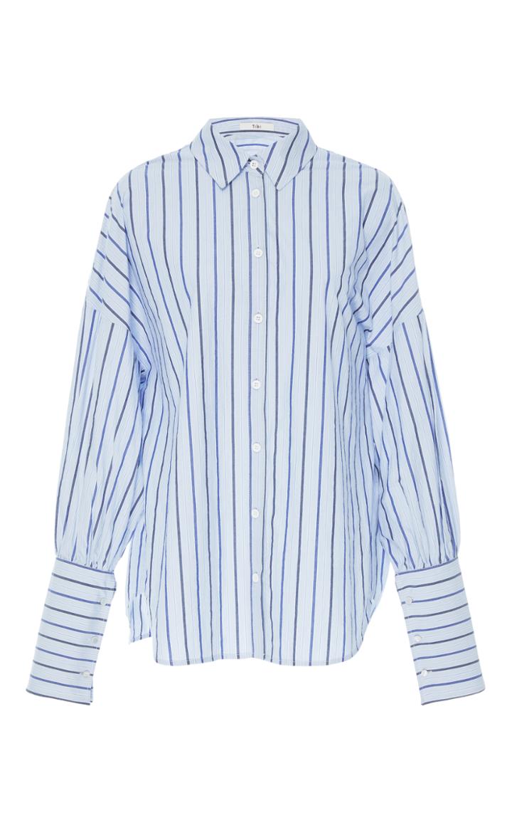 Tibi Easy Shirt With Wide Cuff