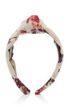 Lele Sadoughi X Loveshackfancy Knotted Floral-print Cotton Headband