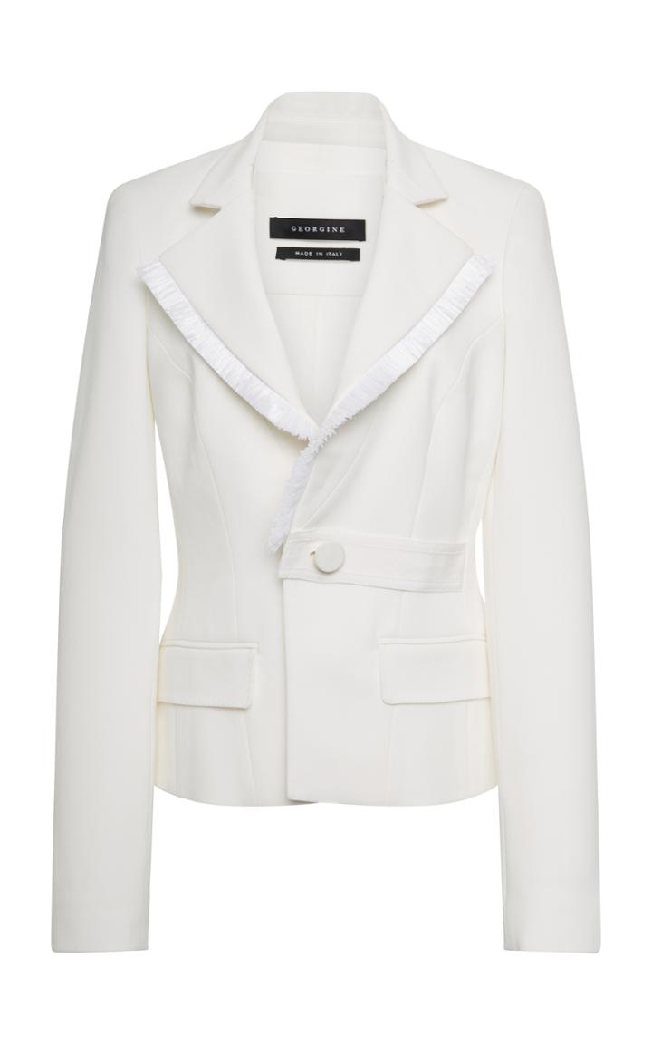 Georgine Abby Fringe Trim Blazer