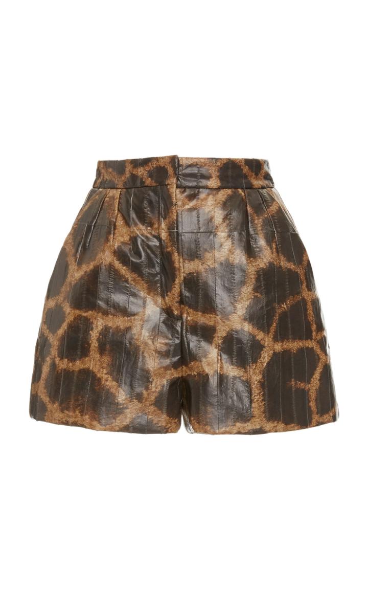 Moda Operandi Dolce & Gabbana High-rise Leopard Shorts Size: 38
