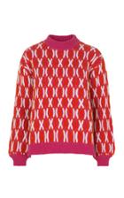 Stine Goya Anders Cross Knit Sweater