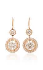 Martin Katz 18k Gold And Diamond Bella Earrings