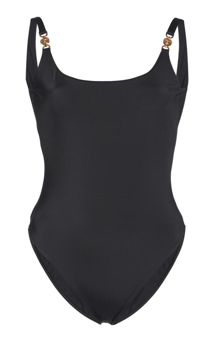 Versace Buckle-embellished Swimsuit Size: 1