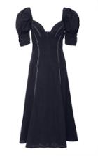 Moda Operandi Andres Otalora Valdehoyos Linen Midi Dress Size: 0