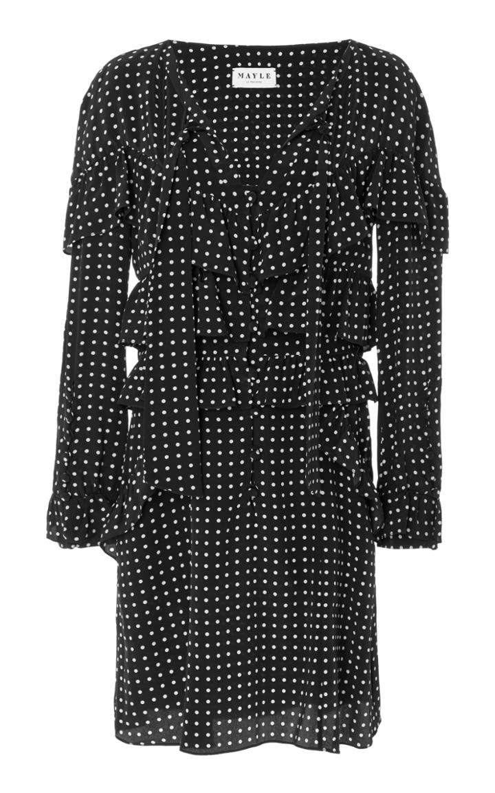 Maison Mayle Majorelle Mini Dress