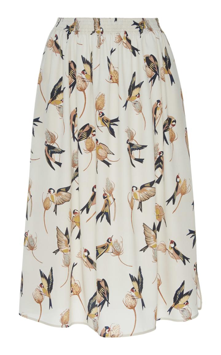 Agnona Slits Easy Skirt