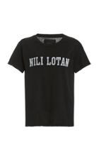 Moda Operandi Nili Lotan Brady Logo-print Slub Cotton T-shirt