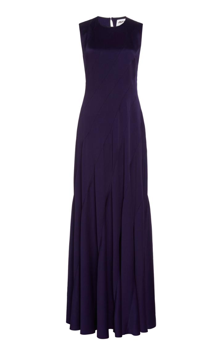 Maison Rabih Kayrouz Satin-effect Gown