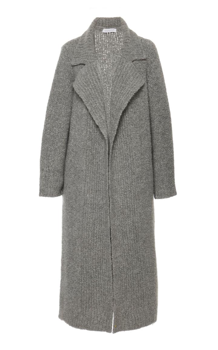 Gabriela Hearst Ashford Dropped Shoulder Cashmere Silk Coat