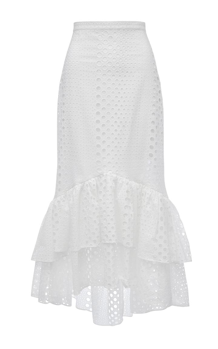 Kalmanovich Tiered Ruffle Skirt