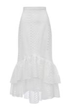 Kalmanovich Tiered Ruffle Skirt