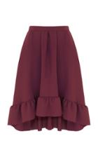 Razan Alazzouni Ruffled Hem Skirt
