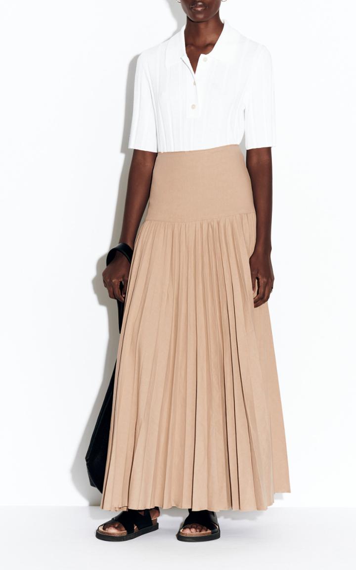 Moda Operandi Joseph Sven Linen Cotton Skirt