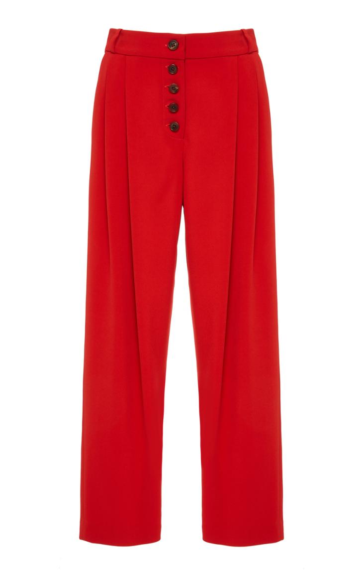 A.l.c. Russel High-rise Pleated Tapered Pant