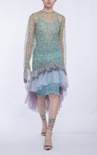 Anas Jourden Mesh Fishnet Tunic