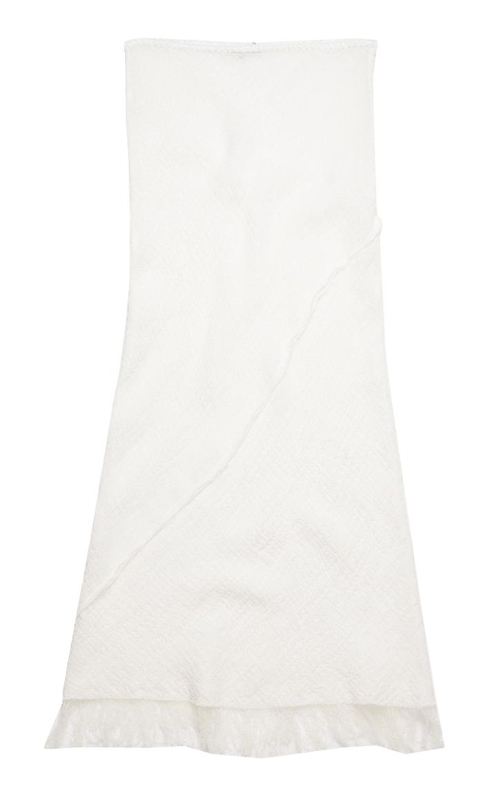 Moda Operandi Acne Studios Linen-blend Midi Skirt