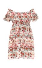 Anna Sui Clipped Jacquard Dress