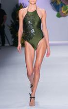 Agua De Coco Leaf One Piece